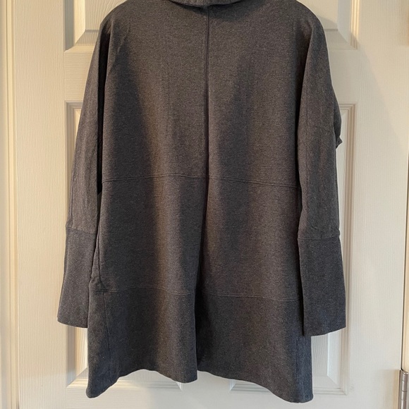 Champion (m) Grey cardigan sweatshirt. - Picture 5 of 5